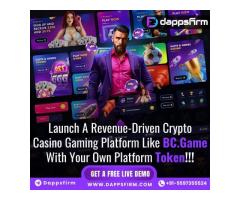 BC.Game Clone Script with High-Performance Backend and Secure Blockchain Support